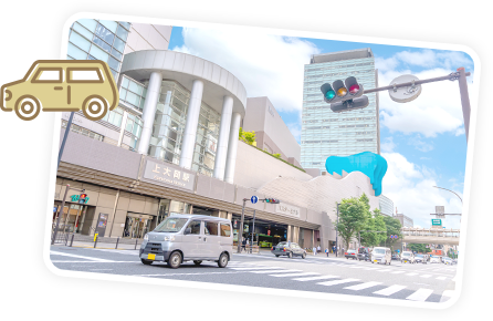 上大岡駅東口徒歩2分の便利なアクセス